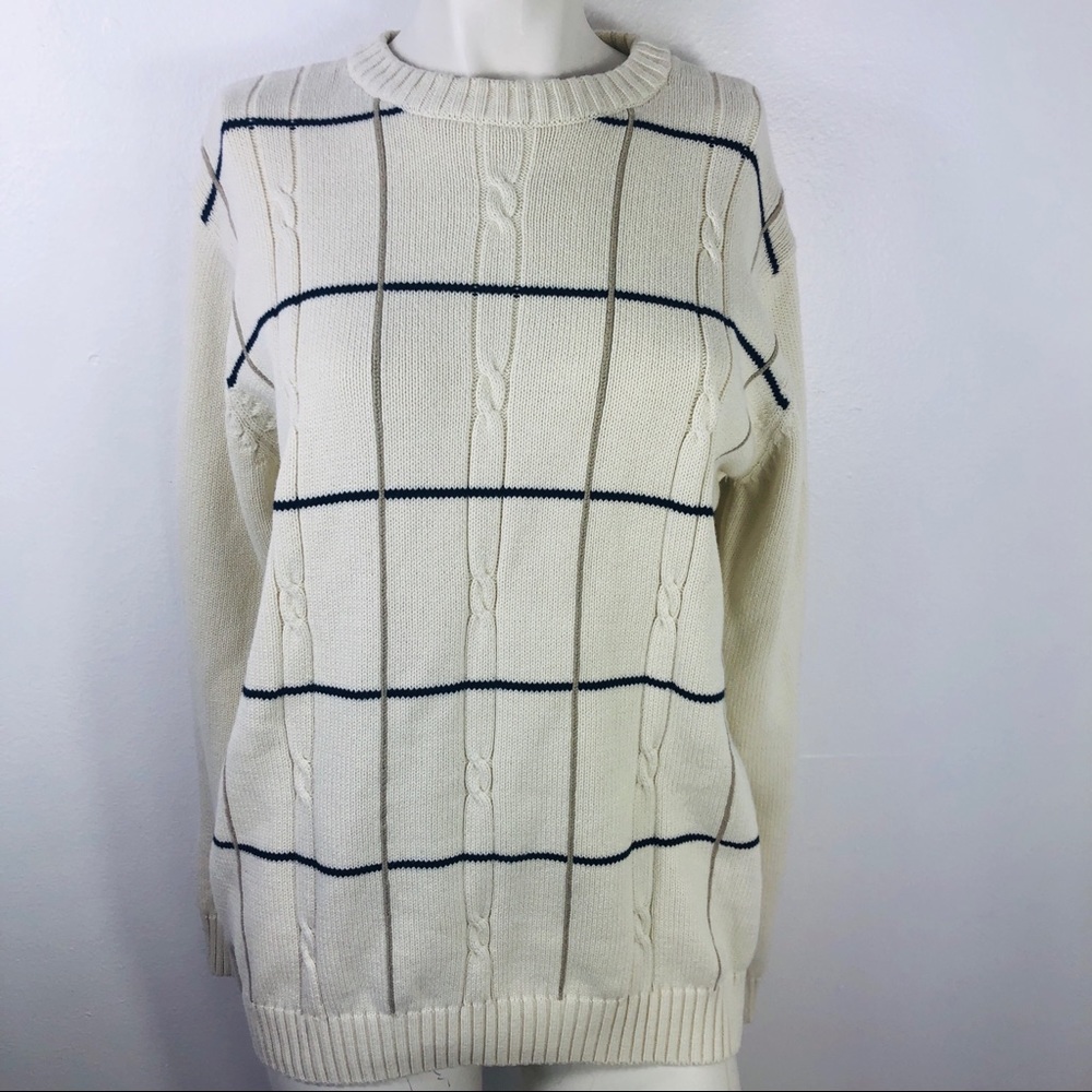 Bill Blass Vintage 100% Cotton Sweater